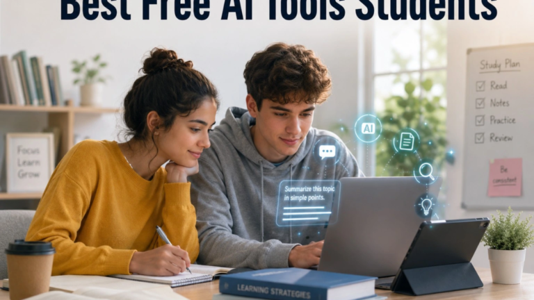 Best Free AI Tools for Students to Study in 2026